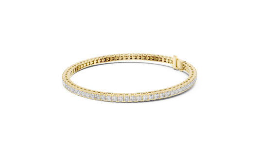 LINED IN LIGHT DIAMOND BRACELET