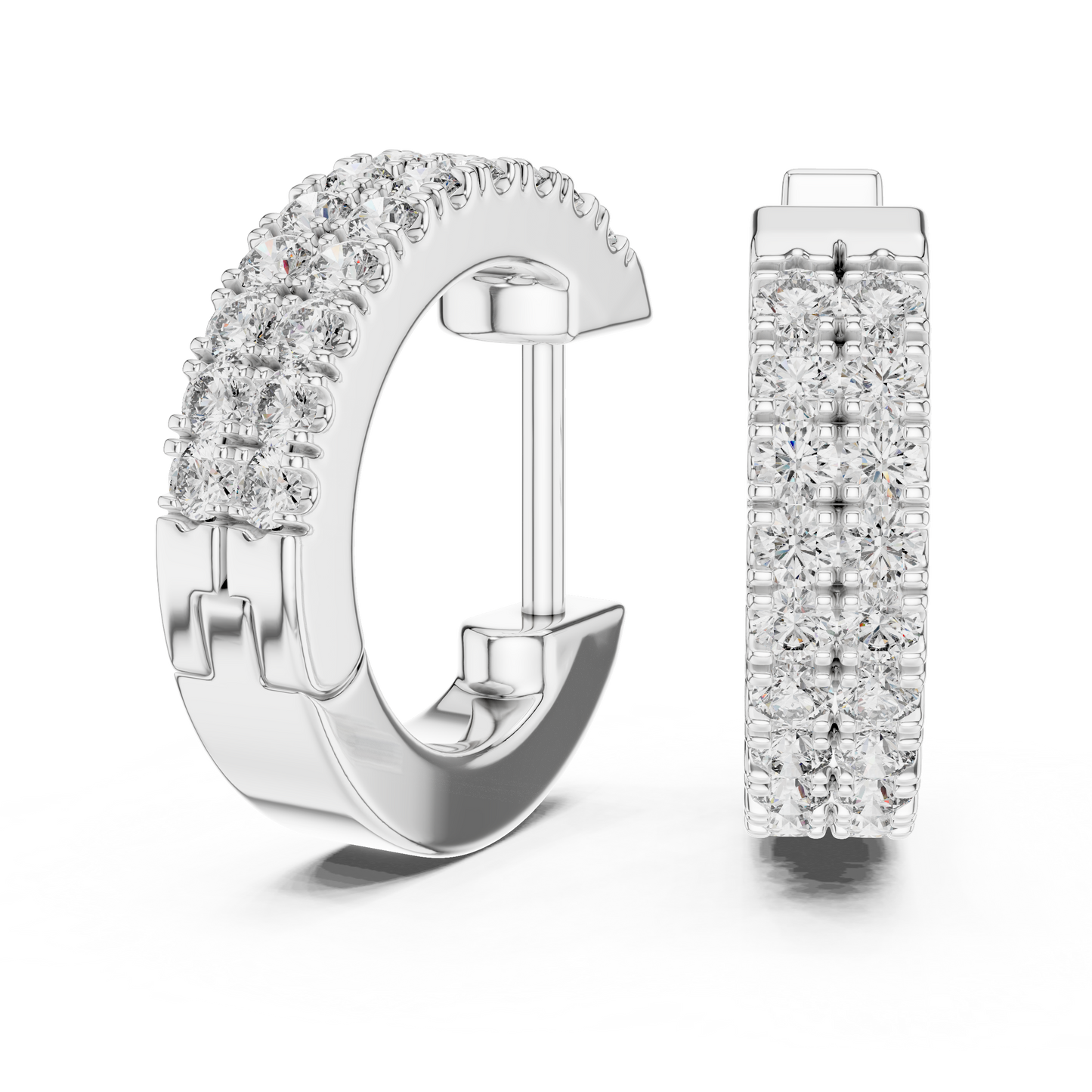 Celestial classic diamond earring