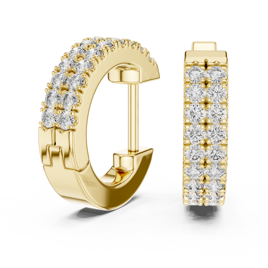 Celestial classic diamond earring