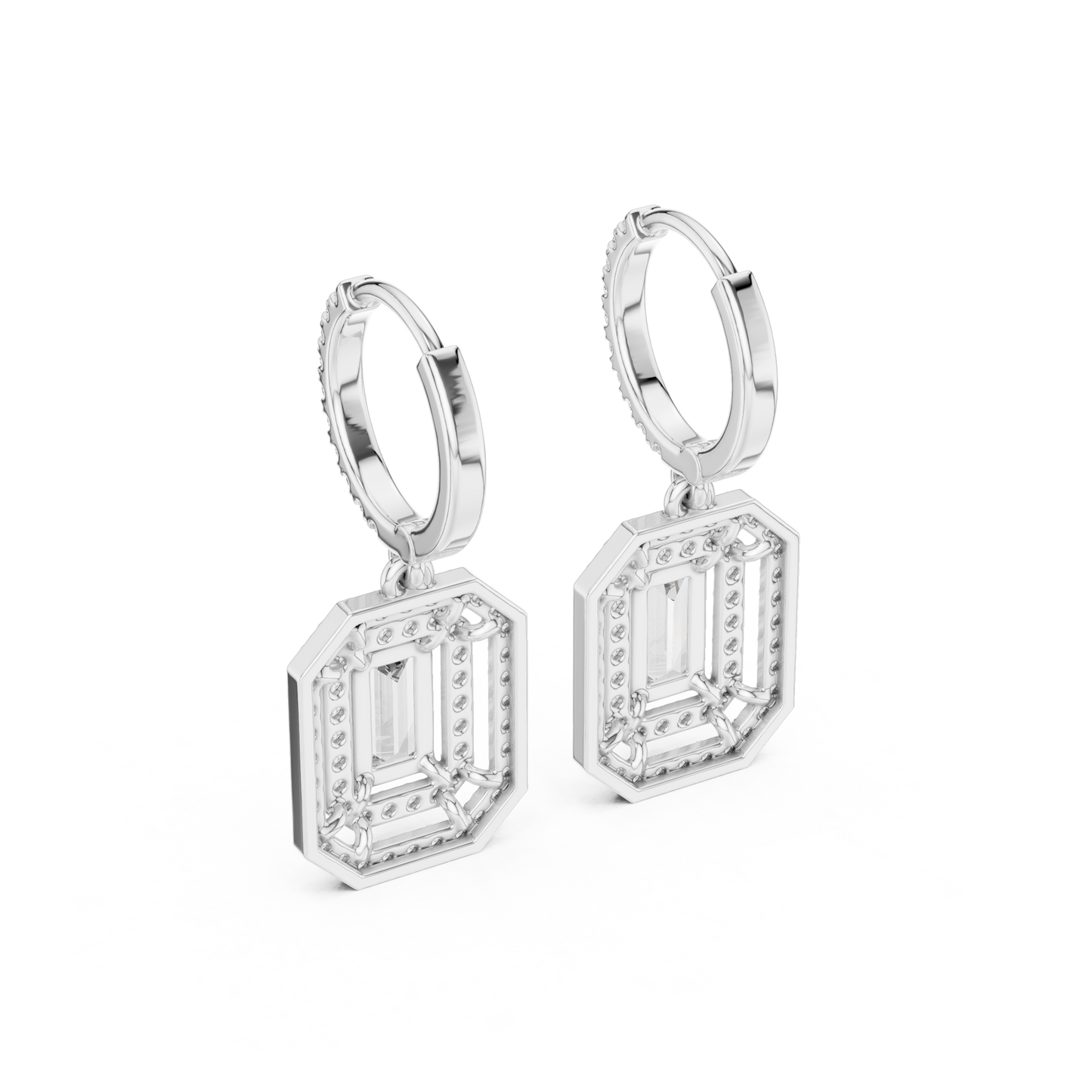 COSMIC SHINE DIAMOND EARRINGS