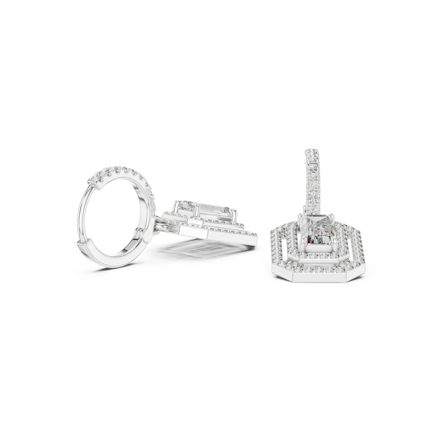 COSMIC SHINE DIAMOND EARRINGS