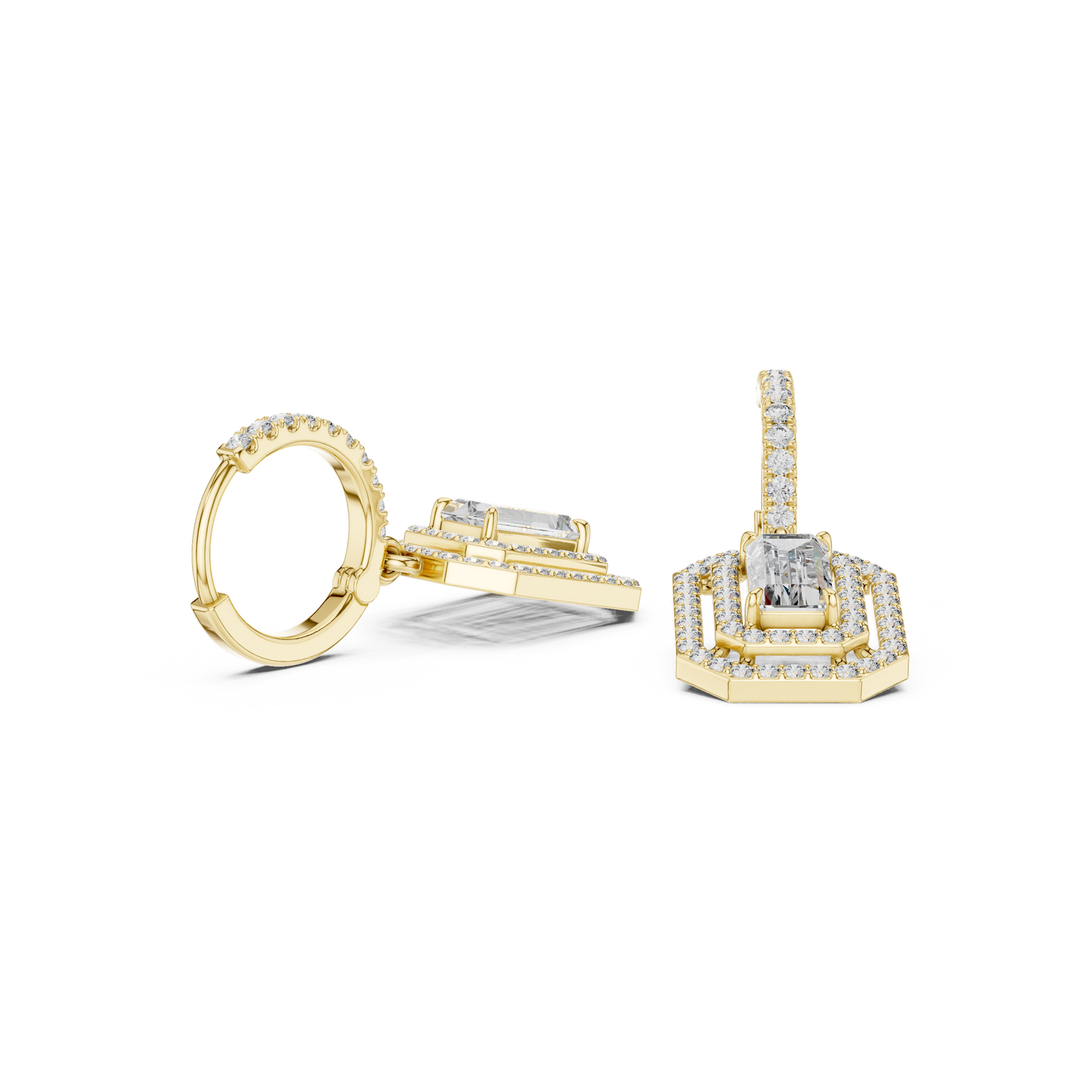 COSMIC SHINE DIAMOND EARRINGS