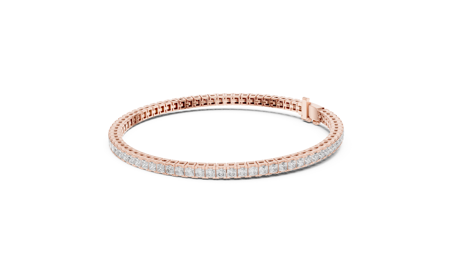 LINED IN LIGHT DIAMOND BRACELET