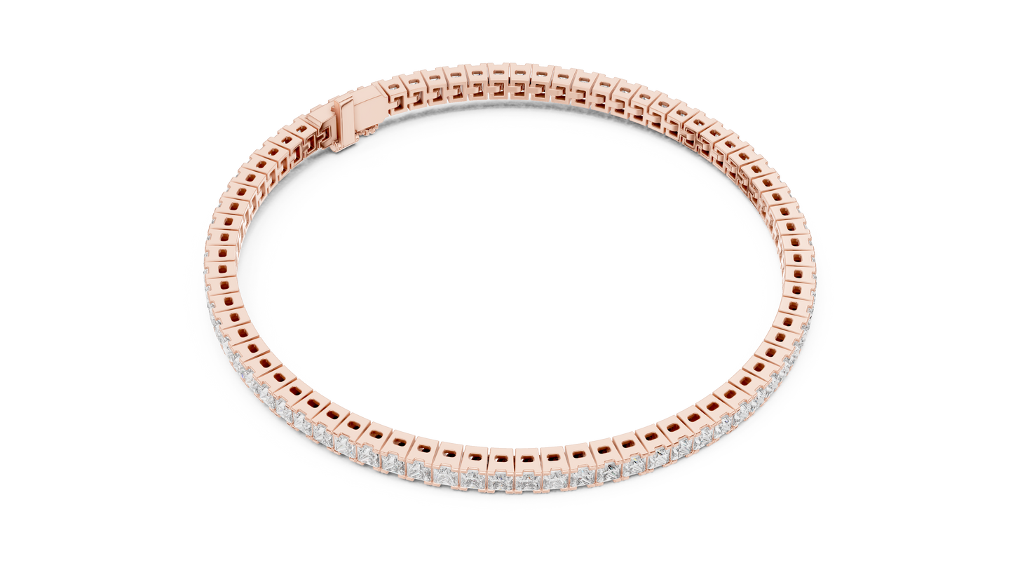 LINED IN LIGHT DIAMOND BRACELET