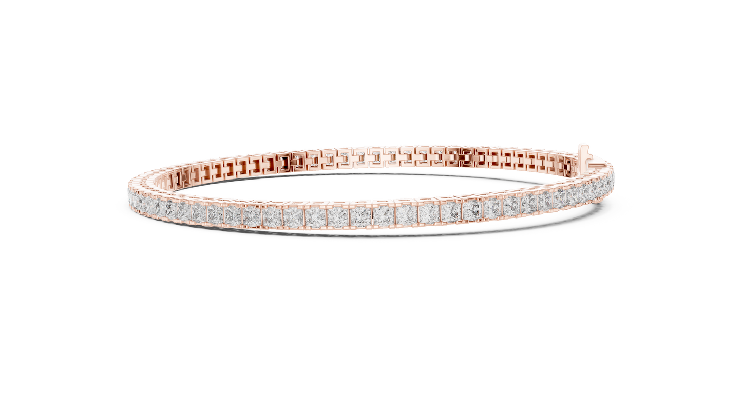 LINED IN LIGHT DIAMOND BRACELET