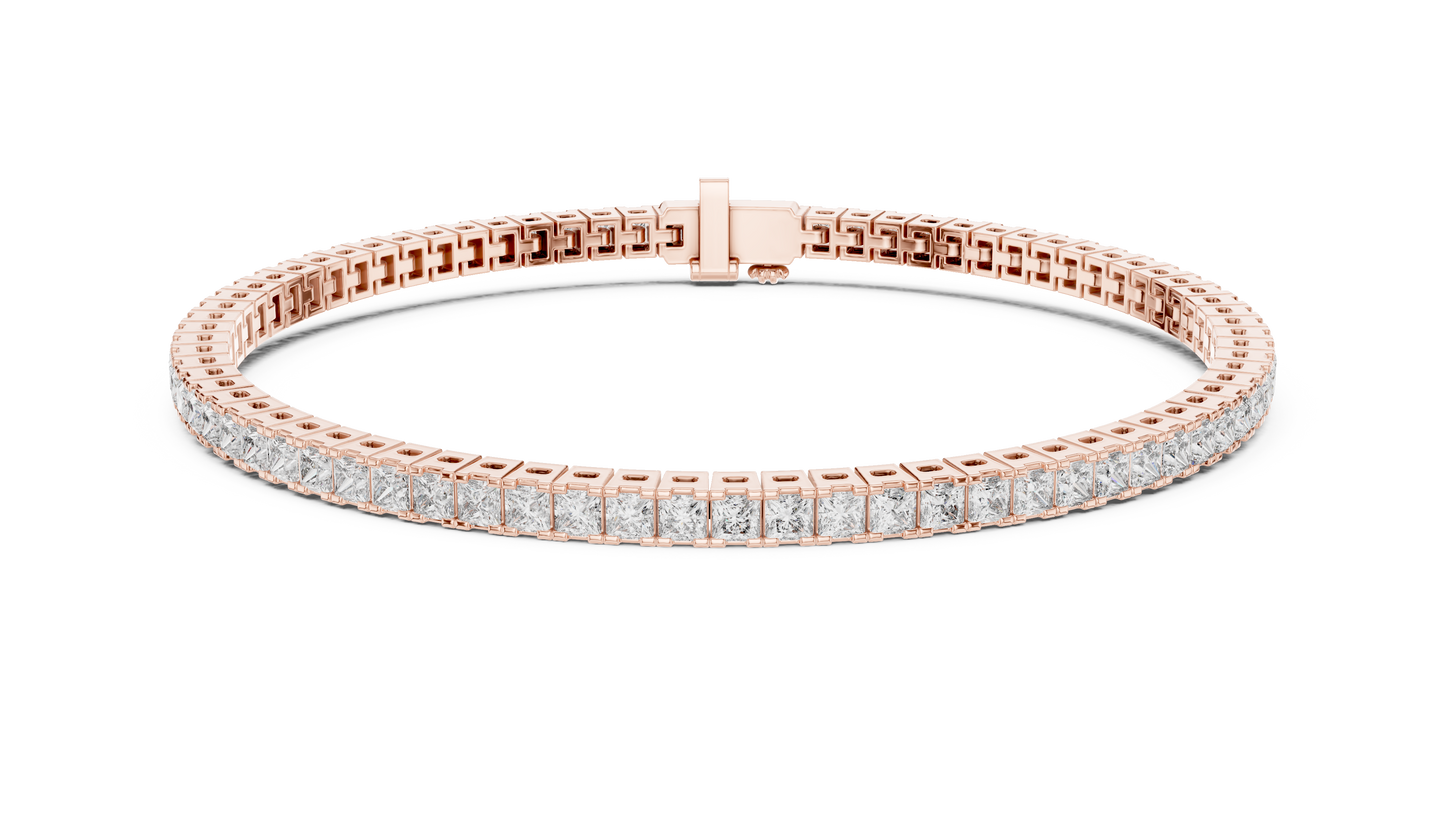 LINED IN LIGHT DIAMOND BRACELET