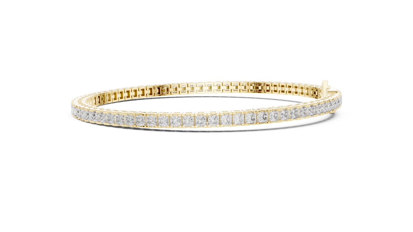 LINED IN LIGHT DIAMOND BRACELET