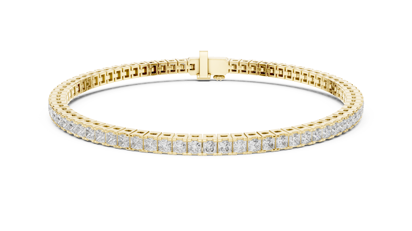 LINED IN LIGHT DIAMOND BRACELET