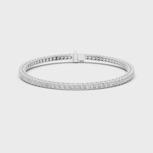 LINED IN LIGHT DIAMOND BRACELET